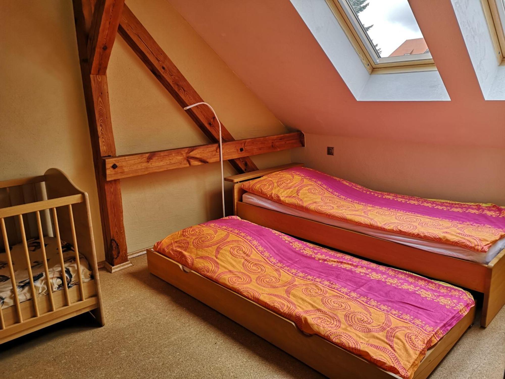 Ferienwohnung Im Vogelhaus Mit Dachterasse Und Grossem Garten Calau Exterior foto