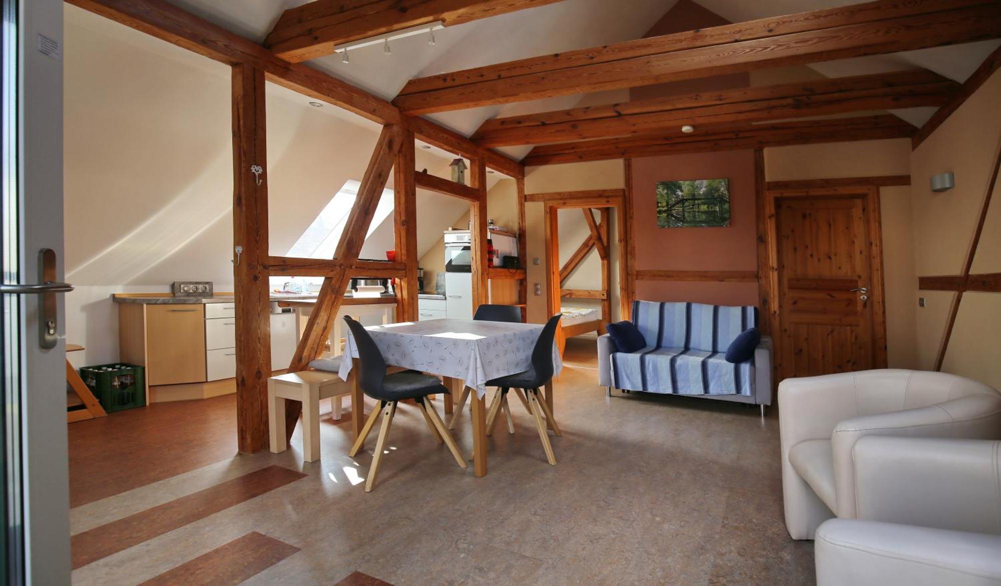 Ferienwohnung Im Vogelhaus Mit Dachterasse Und Grossem Garten Calau Exterior foto