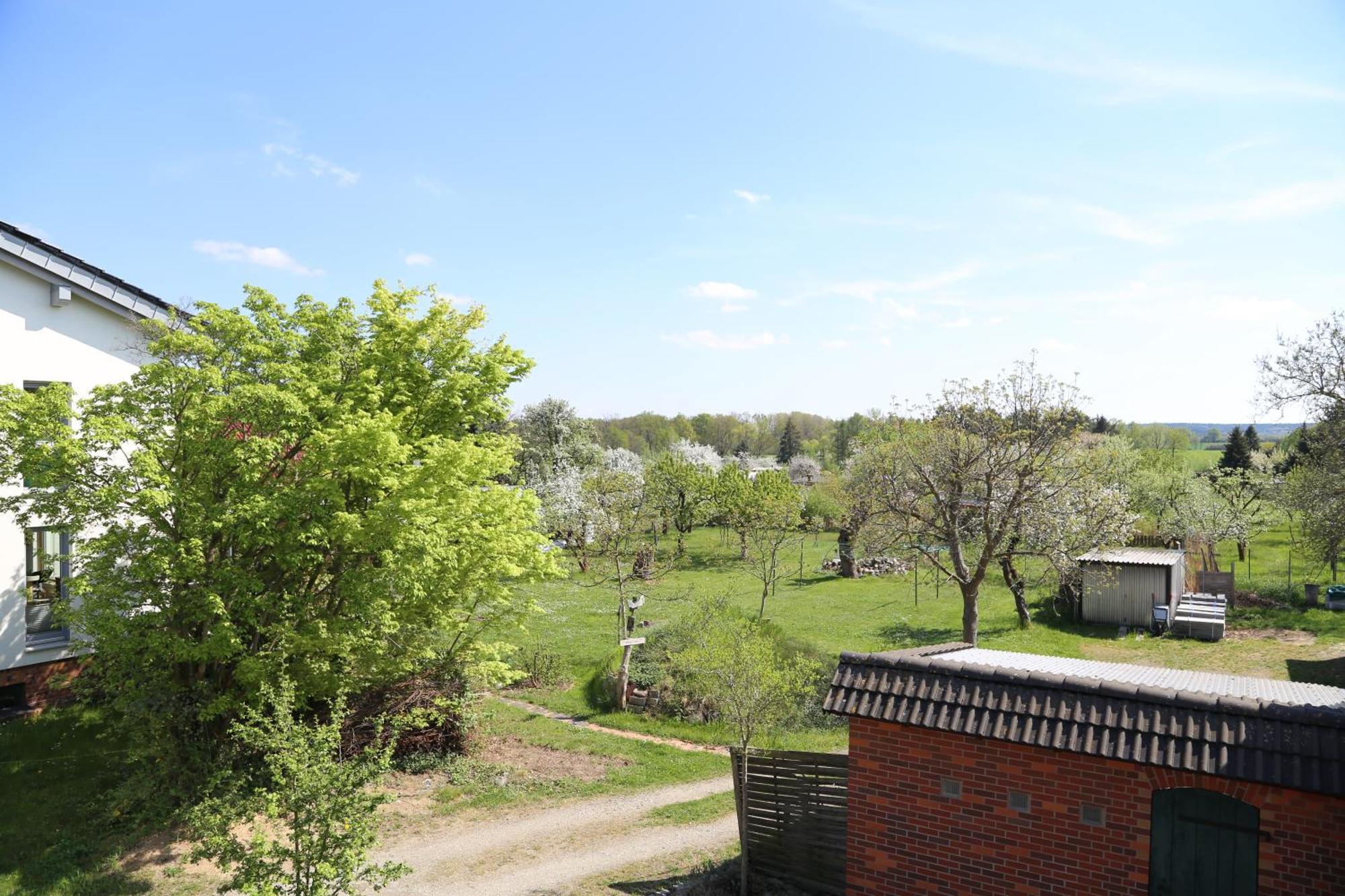 Ferienwohnung Im Vogelhaus Mit Dachterasse Und Grossem Garten Calau Exterior foto