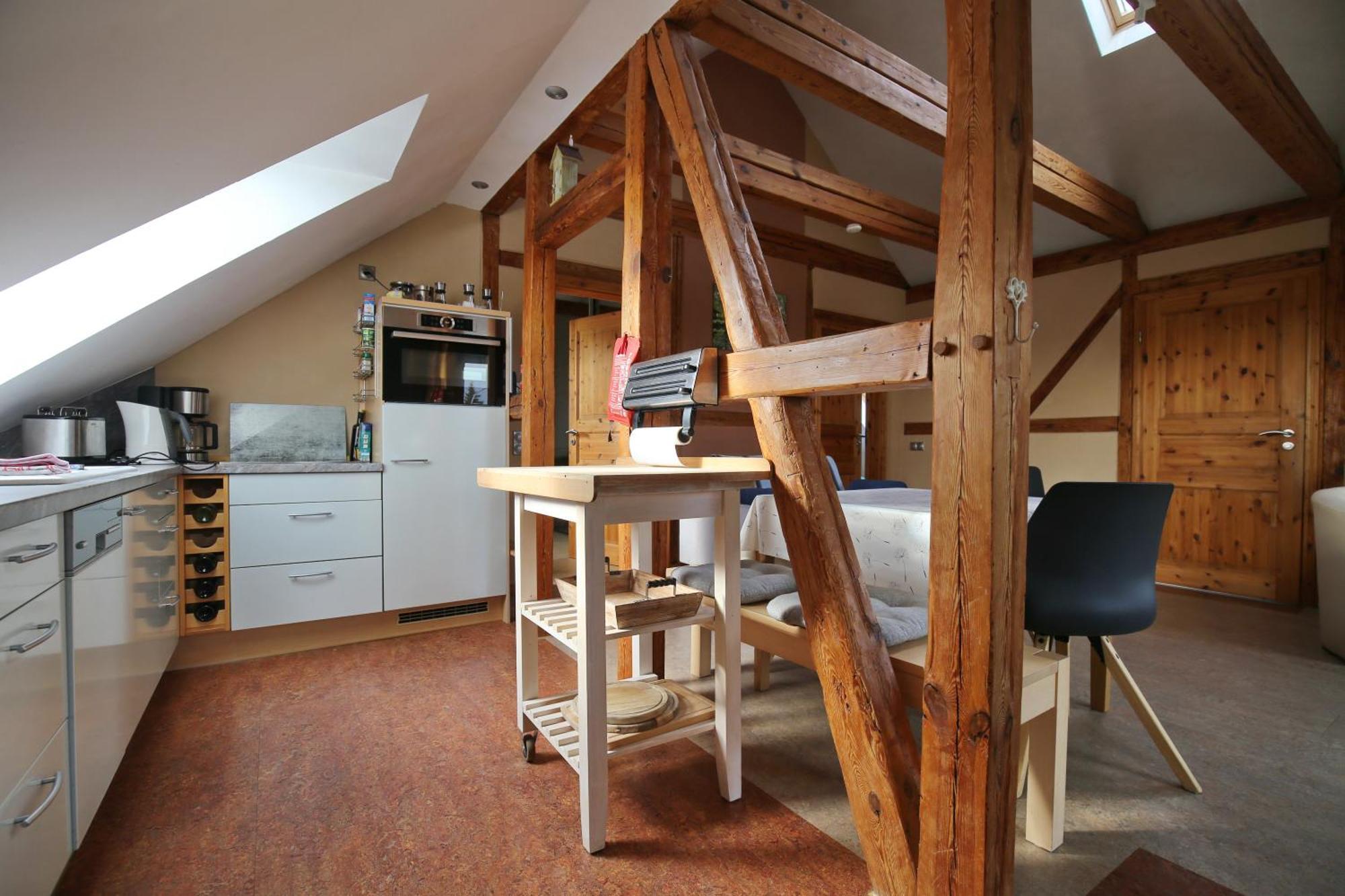 Ferienwohnung Im Vogelhaus Mit Dachterasse Und Grossem Garten Calau Exterior foto
