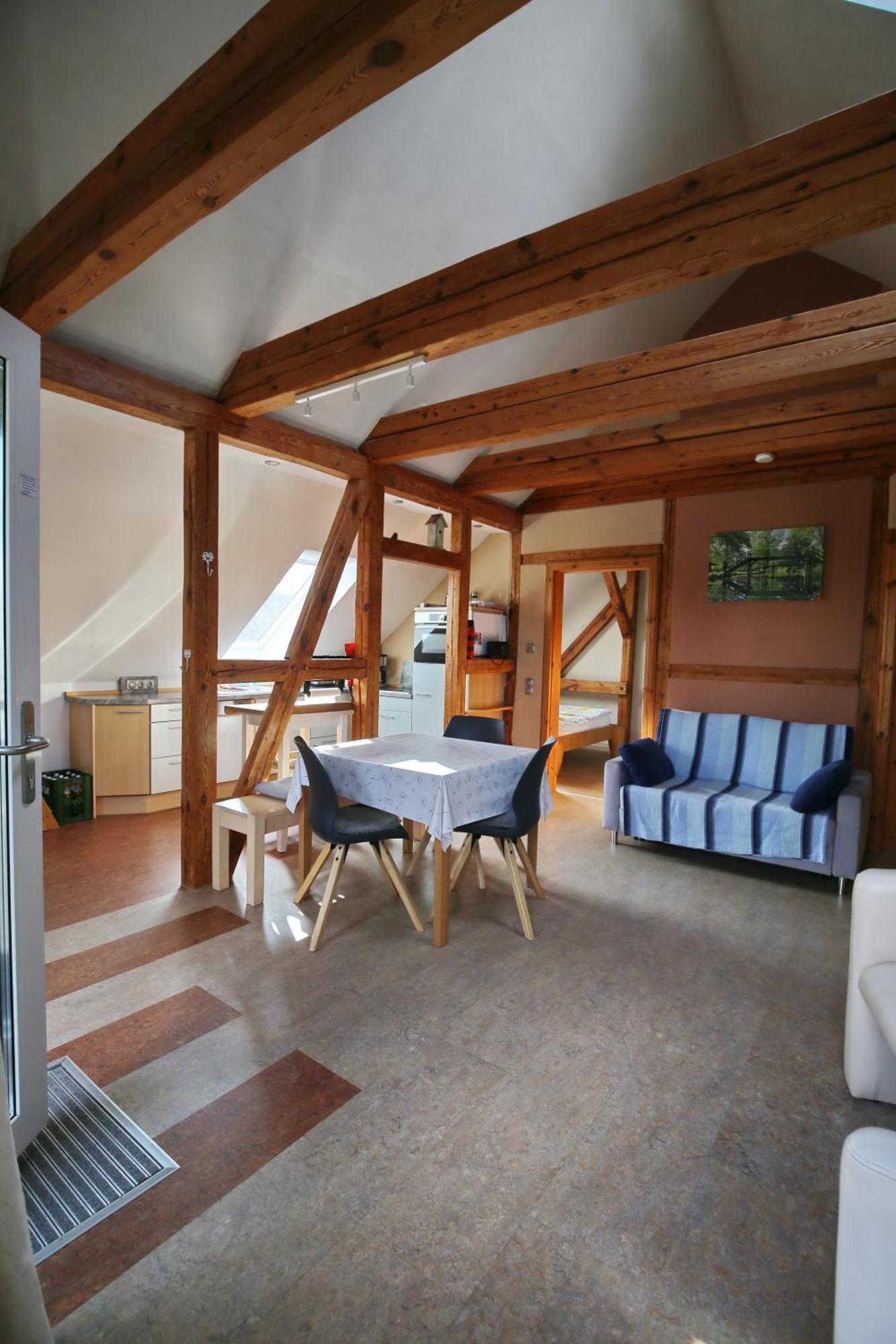 Ferienwohnung Im Vogelhaus Mit Dachterasse Und Grossem Garten Calau Exterior foto